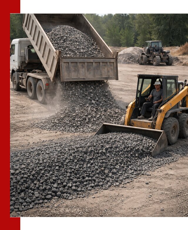 Гранитный щебень фракция 40-70 с доставкой в Мелеузе