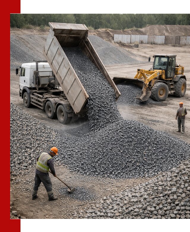 Щебень габбро-диабаз фр. 5-20 с доставкой в Мелеузе