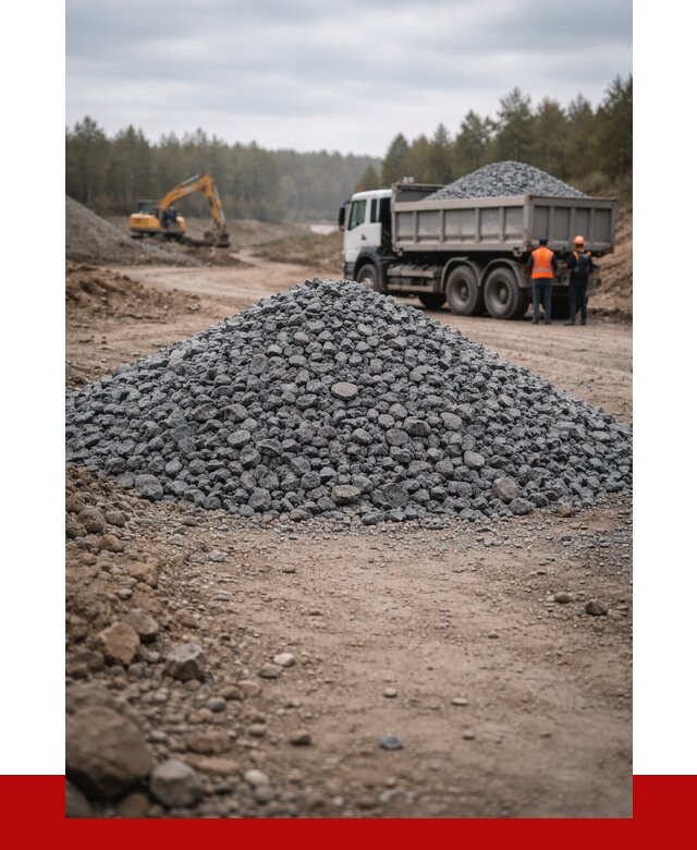 Щебень габбро диабаз фракция 40-70 в Мелеузе от 2250 р-ПРОНЕРУДМлз