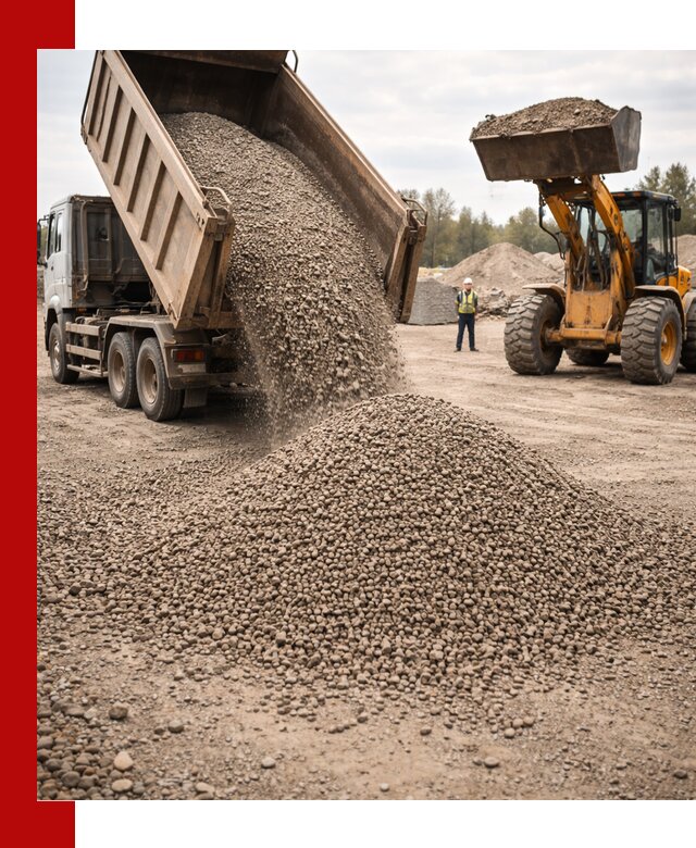 Гравийный щебень фракция 3–10 с доставкой в Мелеузе
