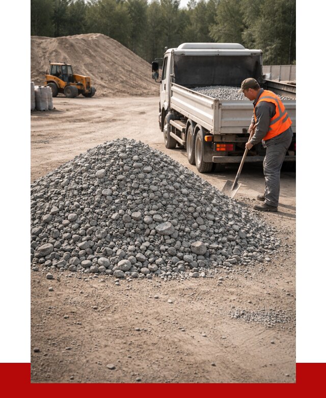 Гравийный щебень фракция 5-10 в Мелеузе от 2250 р. | ПРОНЕРУДМлз