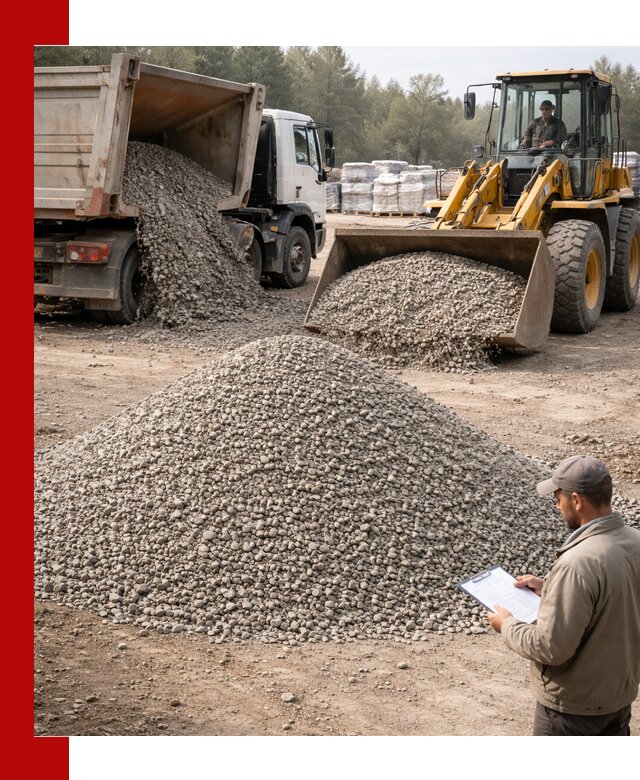 Гравийный щебень фракция 5–10 с доставкой в Мелеузе