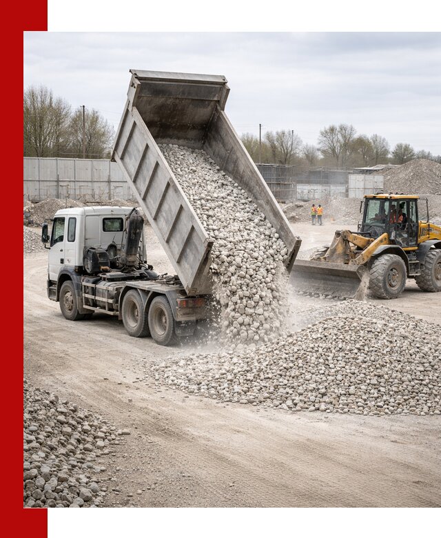 Доставка и продажа известнякового щебня в Мелеузе