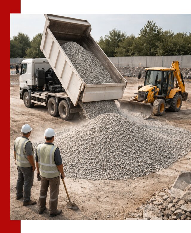 Купить известняковый щебень фракции 5–10 мм с доставкой в Мелеузе