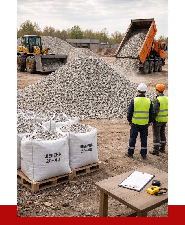 Известняковый щебень 20-40 в Мелеузе от 2148 р. ПРОНЕРУДМлз
