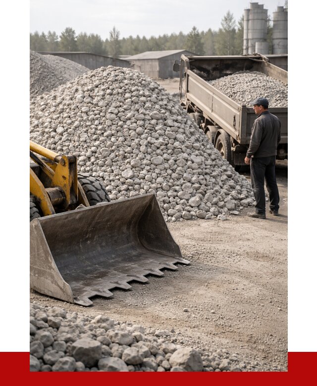 Известняковый щебень фракция 40-70 в Мелеузе от 4296 р. | ПРОНЕРУДМлз