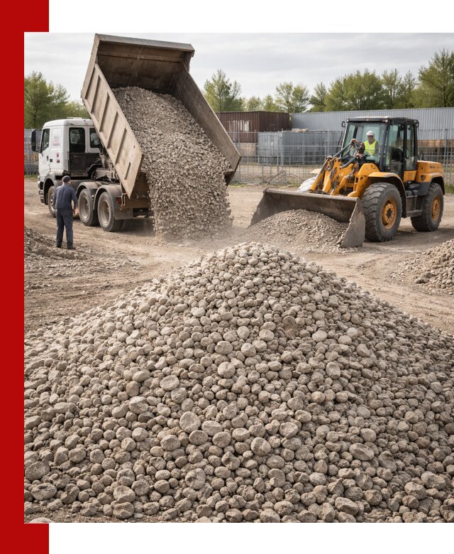 Доломитовый щебень фракции 20–41 с доставкой в Мелеузе