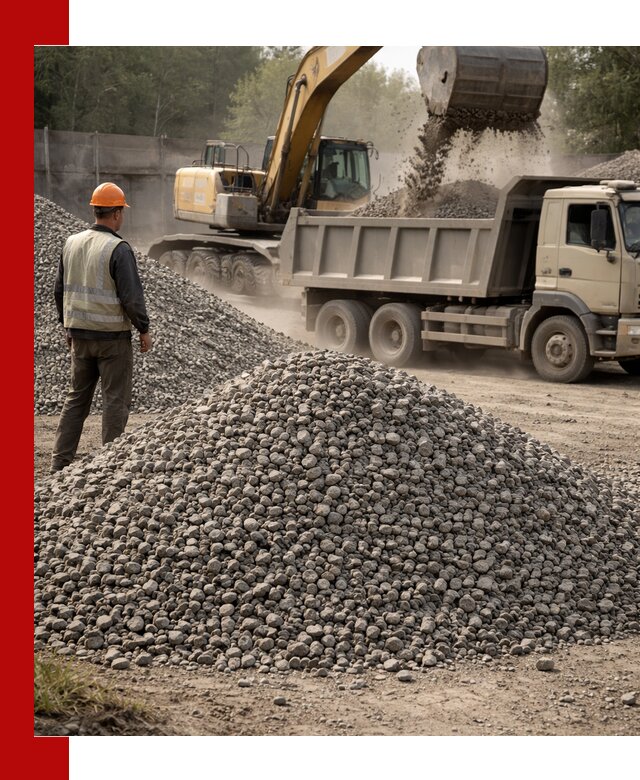 Шлаковый щебень фракция 5-20 с доставкой в Мелеузе