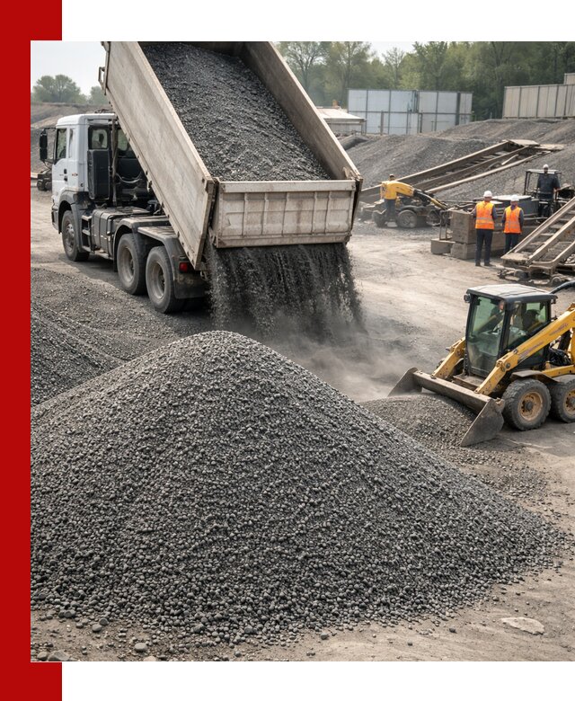 Вторичный щебень фракция 0–5 с доставкой в Мелеузе