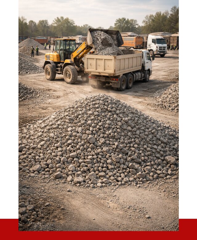 Вторичный щебень фракция 40-70 в Мелеузе от 1780 р, ПРОНЕРУДМлз