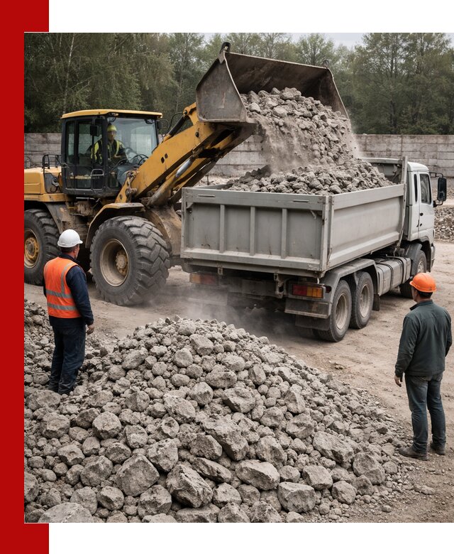 Вторичный щебень фракция 70–150 в Мелеузе с доставкой