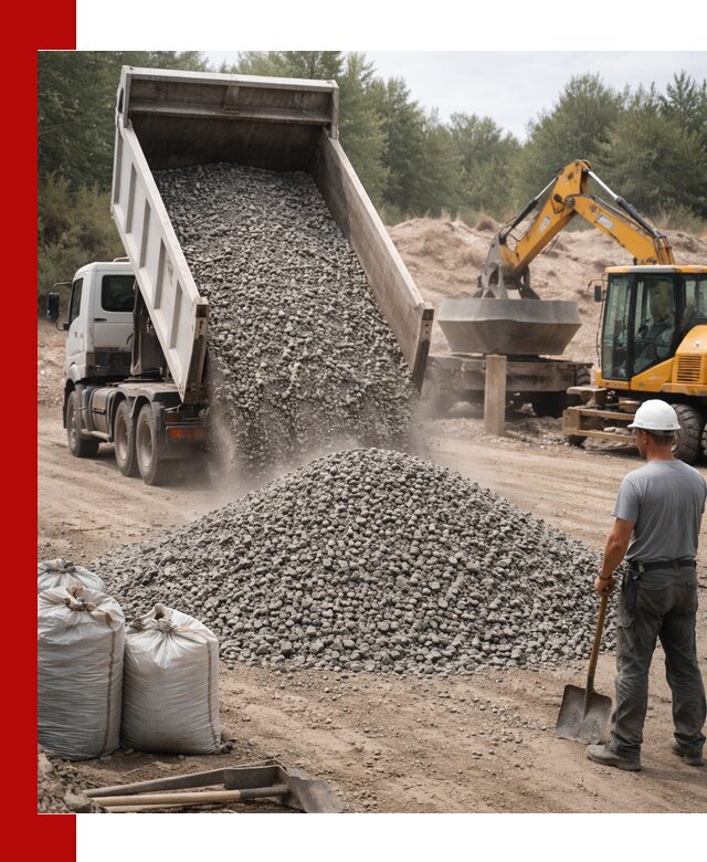 Доставка и продажа бетонного щебня в Мелеузе