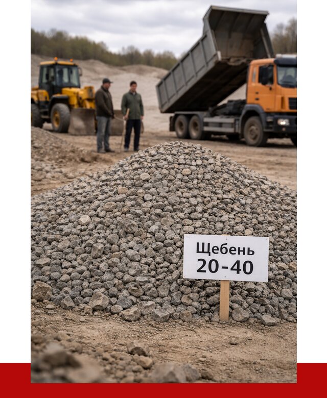 Бетонный щебень фракция 20-40 в Мелеузе от 2506 р. | ПРОНЕРУДМлз