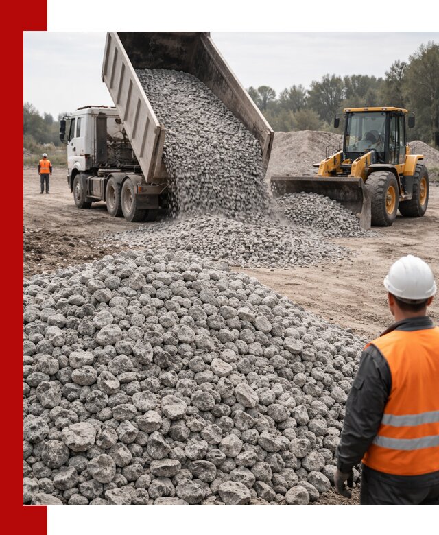 Доставка бетонного щебня фракции 20-40 в Мелеузе