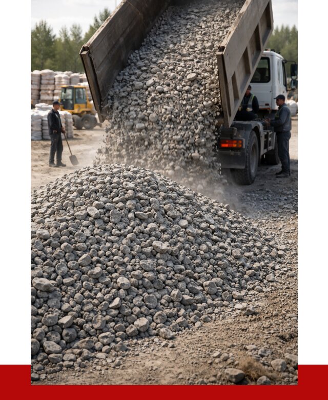 Бетонный щебень фракция 40-70 в Мелеузе от 1841 р. ПРОНЕРУДМлз