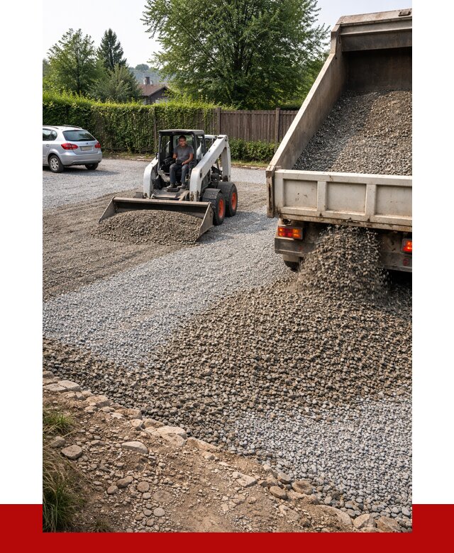 Щебень для парковки в Мелеузе с доставкой от 1227 р.| ПРОНЕРУДМлз
