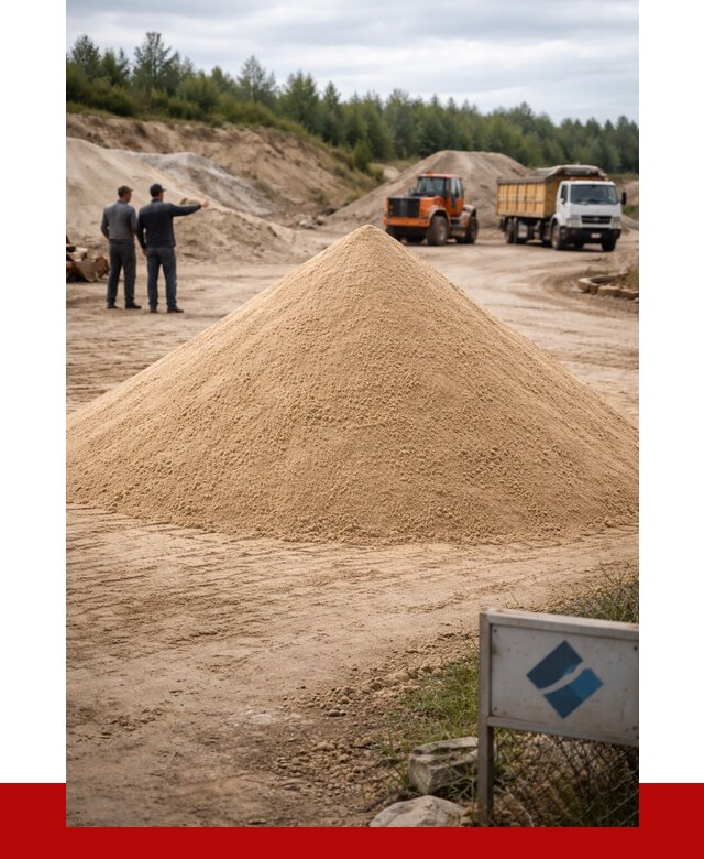 Карьерный песок навалом в Мелеузе от 1841 р. | ПРОНЕРУДМлз