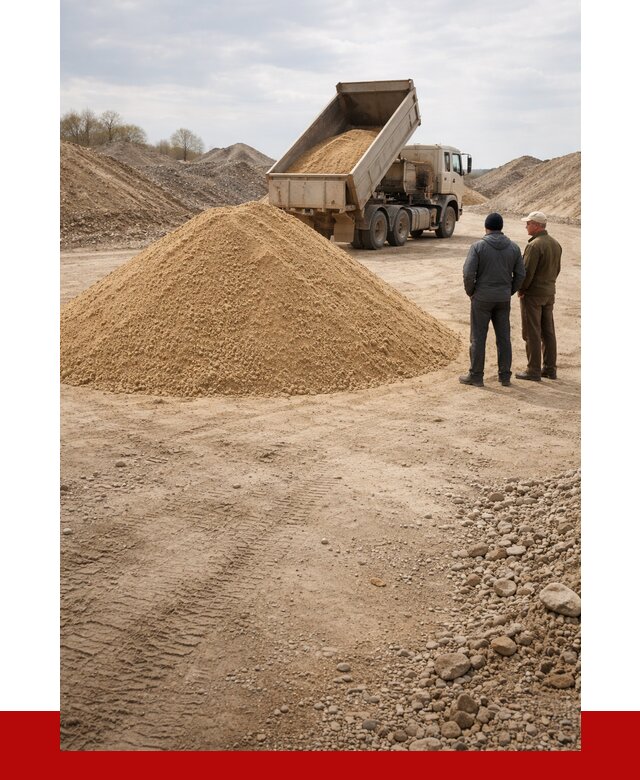 Карьерный песок крупнозернистый в Мелеузе от 8695 р | ПРОНЕРУДМлз