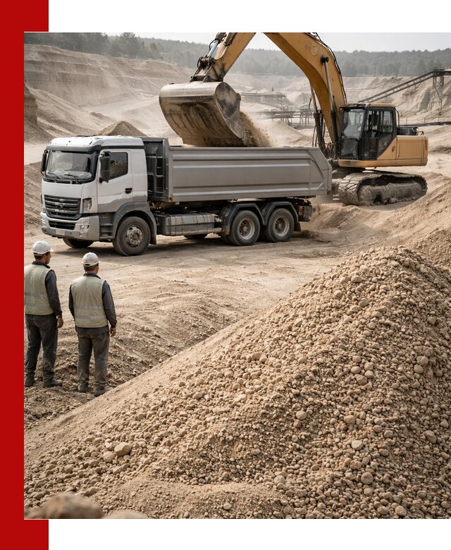 Карьерный крупнозернистый песок с доставкой в Мелеузе