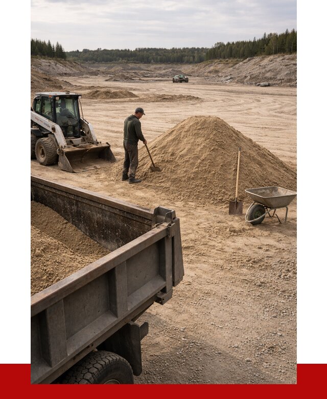Карьерный песок среднезернистый в Мелеузе, от 2250 р. ПРОНЕРУДМлз