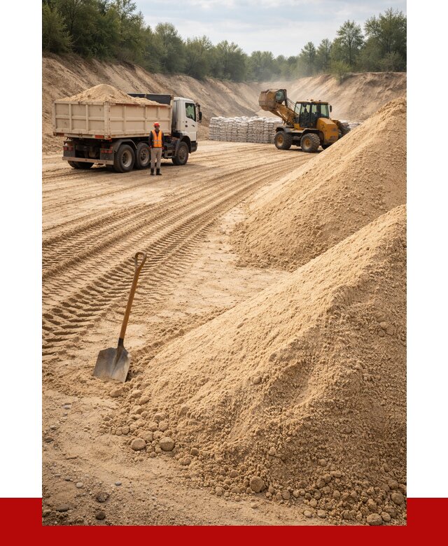 Карьерный песок мелкозернистый в Мелеузе от 9206 р. | ПРОНЕРУДМлз