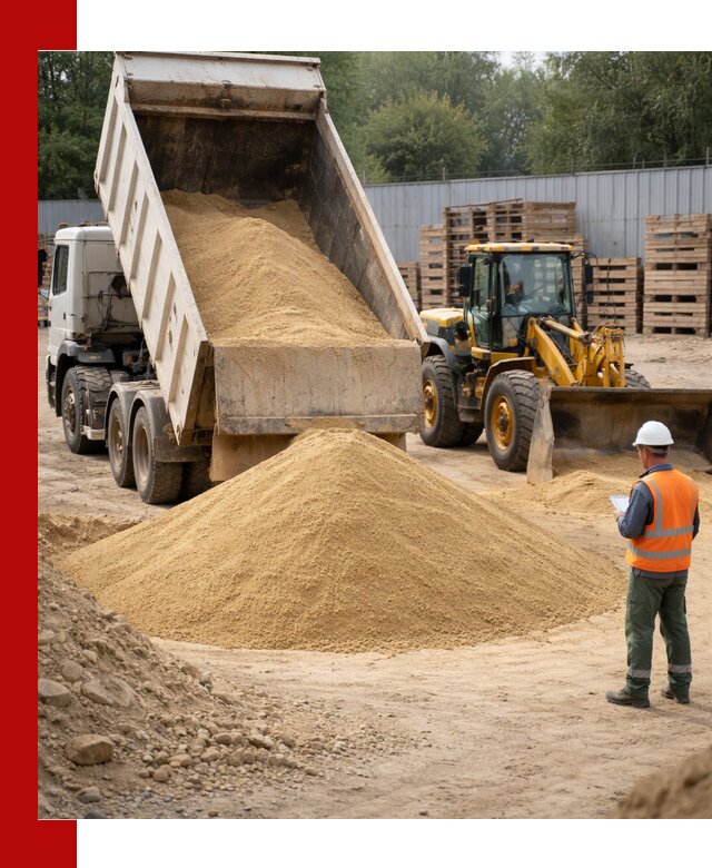 Доставка карьерного мелкозернистого песка в Мелеузе