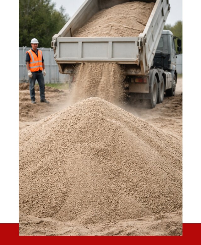 Купить сеяный песок с доставкой в Мелеузе от 2250 р ПРОНЕРУДМлз