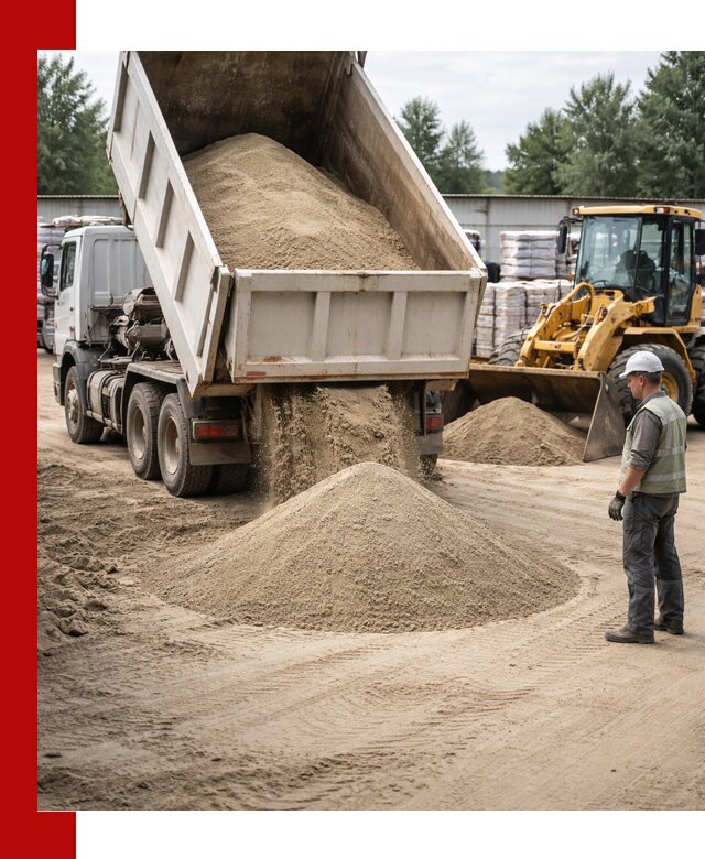 Поставка и доставка песка для бетона в Мелеузе