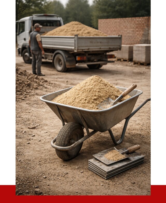 Песок для кладки в Мелеузе с доставкой от 2250 р. | ПРОНЕРУДМлз