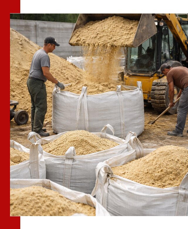 Поставка качественного песка для кладки в Мелеузе