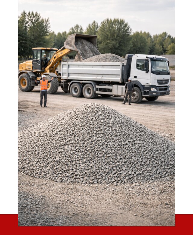 Купить мытый гравий в Мелеузе от 3580 р, доставка ПРОНЕРУДМлз