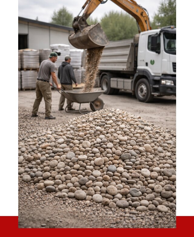 Галька декоративная в Мелеузе от 3273 р. за куб | ПРОНЕРУДМлз