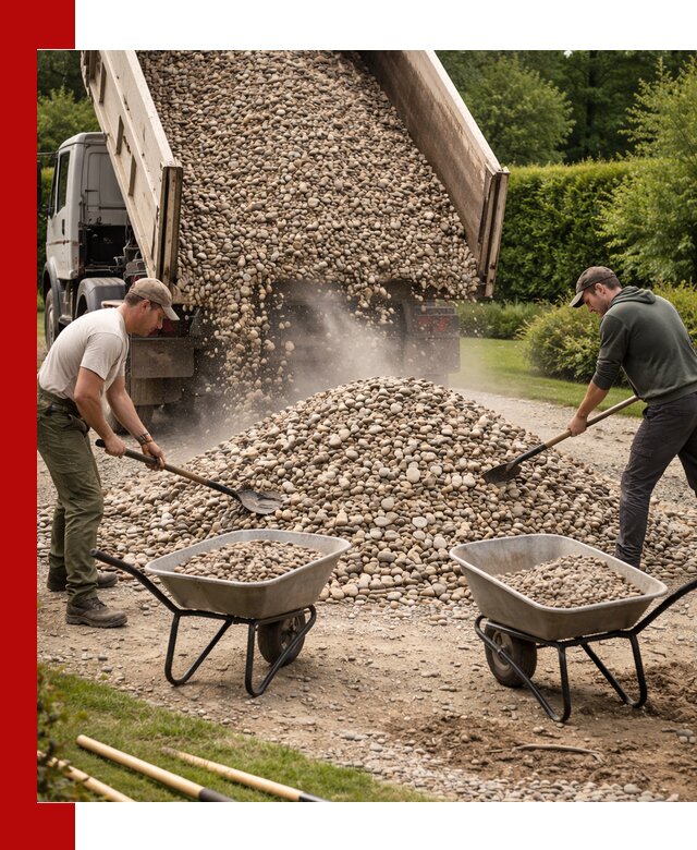 Доставка и продажа декоративной гальки в Мелеузе