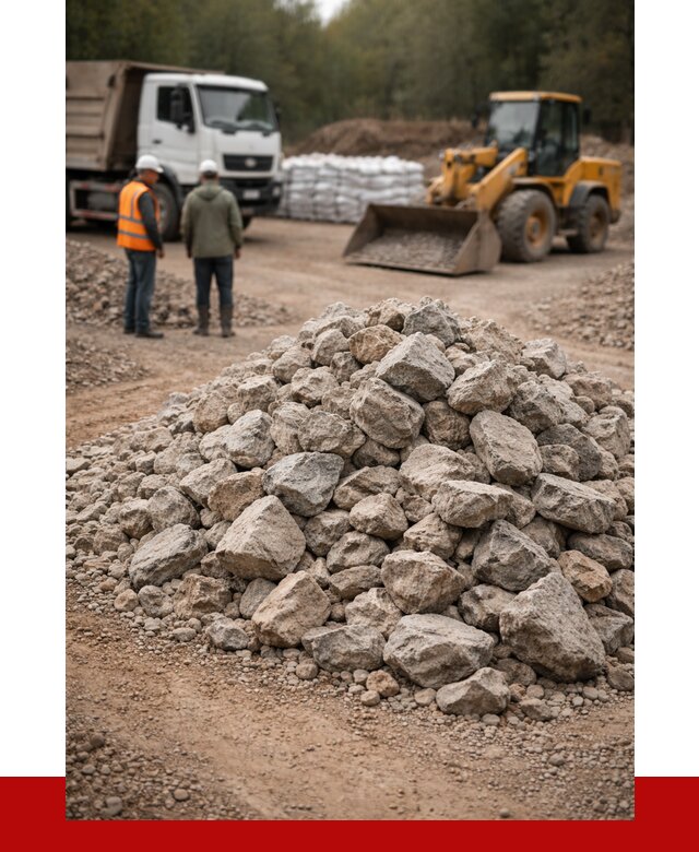 Купить бутовый камень с доставкой в Мелеузе от 2353 р. | ПРОНЕРУДМлз