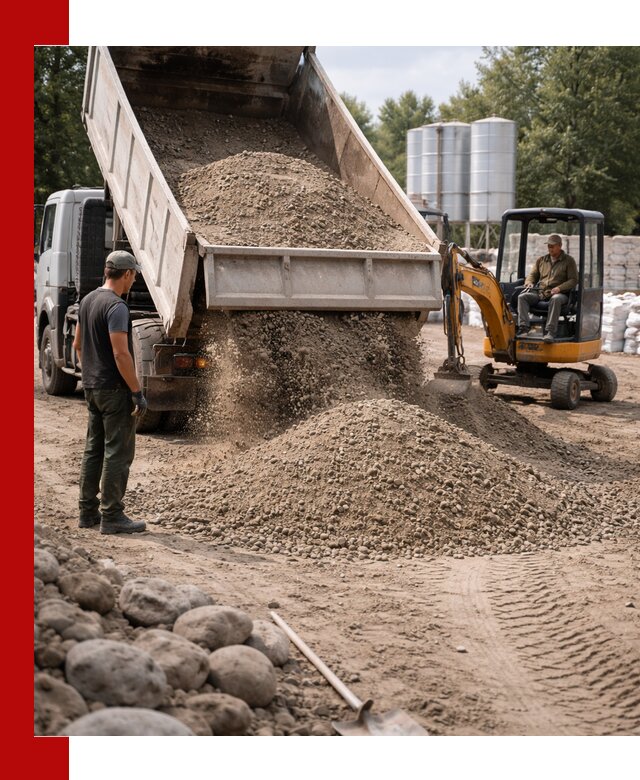 Доставка ПГС С3 в Мелеузе самосвалами и миксерами