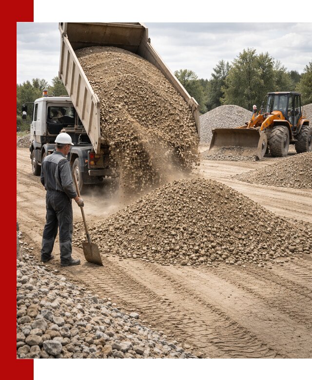 Доставка щпс С3 в Мелеузе самосвалами и бортовыми грузовиками