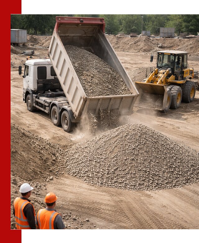 Щебень с песком (ЩГПС С2) с доставкой в Мелеузе