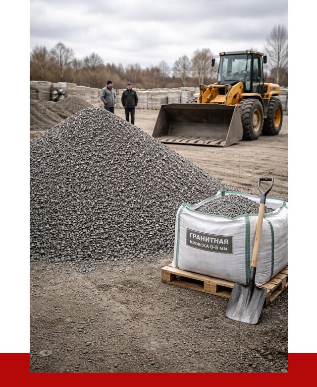 Купить гранитную крошку в Мелеузе от 4910 р. с доставкой | ПРОНЕРУДМлз