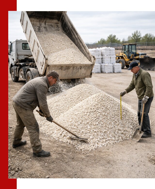 Мраморная крошка с доставкой и разгрузкой в Мелеузе