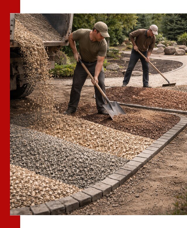 Декоративная крошка для ландшафта в Мелеузе — продажа и доставка