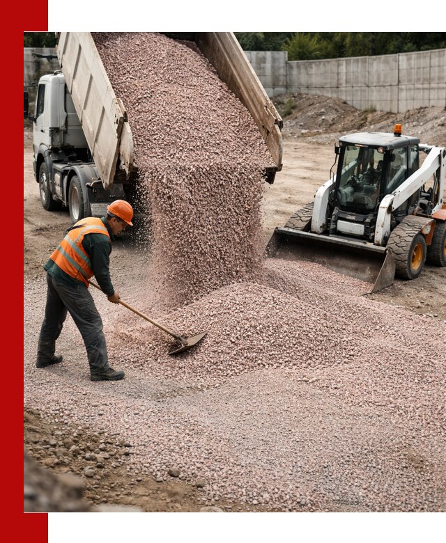 Крошка розовый гранит с доставкой в Мелеузе от производителя