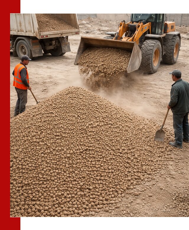 Керамзит фракция 10-20 с доставкой в Мелеузе