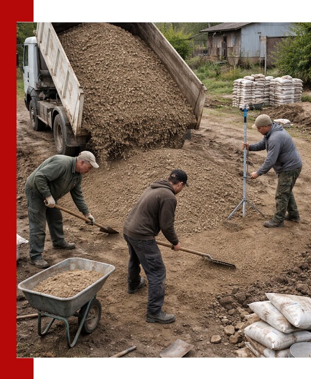 Керамзитовый песок с доставкой в Мелеузе оптом и в розницу