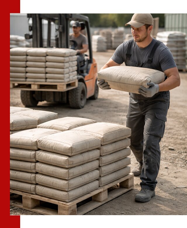 Доставка цемента в мешках оптом и в розницу в Мелеузе