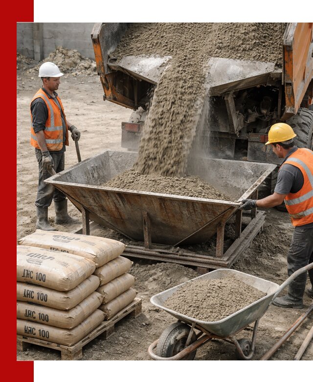 Доставка цементно-песчаной смеси М100 в Мелеузе