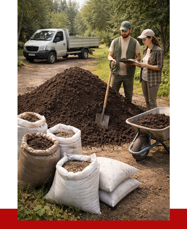 Купить грунт с доставкой в Мелеузе от 4603 р. за м3 | ПРОНЕРУДМлз