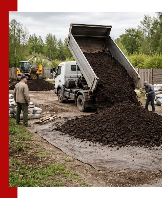 Доставка качественного почвогрунта в Мелеузе оптом и в розницу