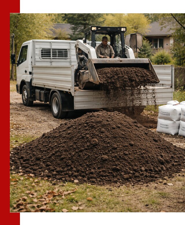 Доставка садовой земли в больших объёмах в Мелеузе