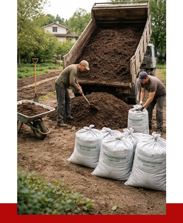 Плодородная смесь в Мелеузе от 4296 р./куб с доставкой | ПРОНЕРУДМлз