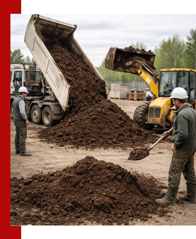 Доставка торфа оптом и в мешках в Мелеузе
